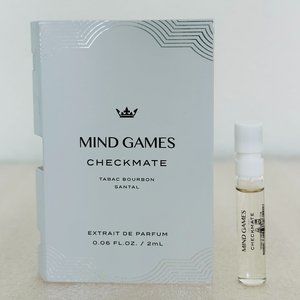 🌿 NEW 🌿 MIND GAMES Checkmate Tabac Bourbon Santal Spray, 2 mL, 0.06 fl.oz